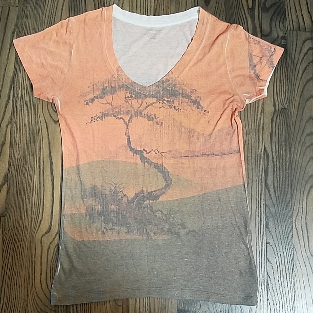 Burnout style t-shirt